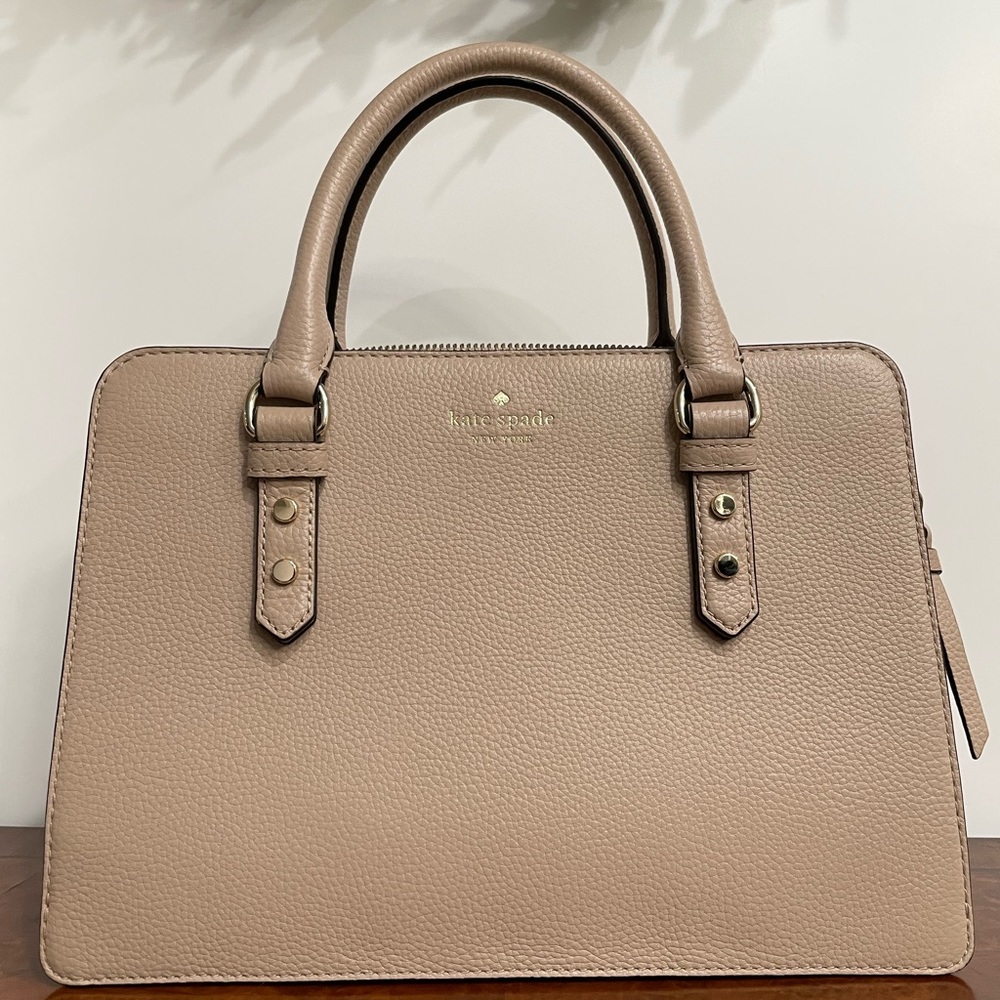 Kate Spade handbag, color beige, S/M